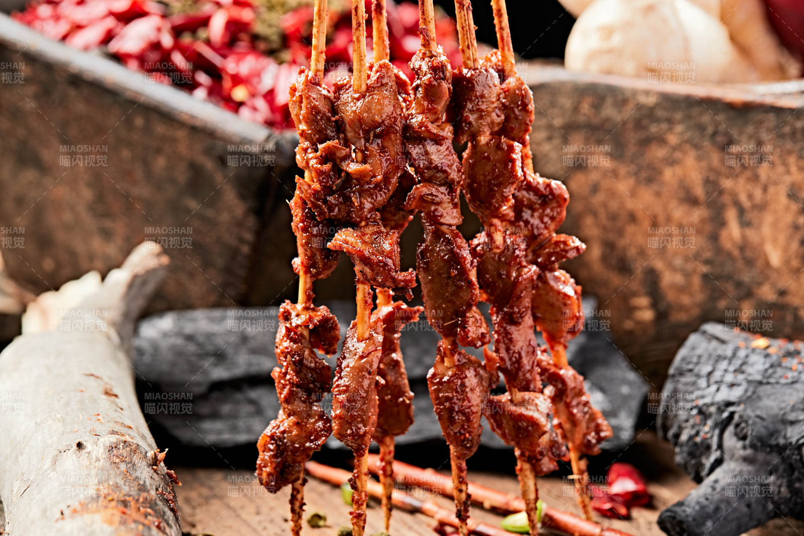 炭烤美味鸡胗子