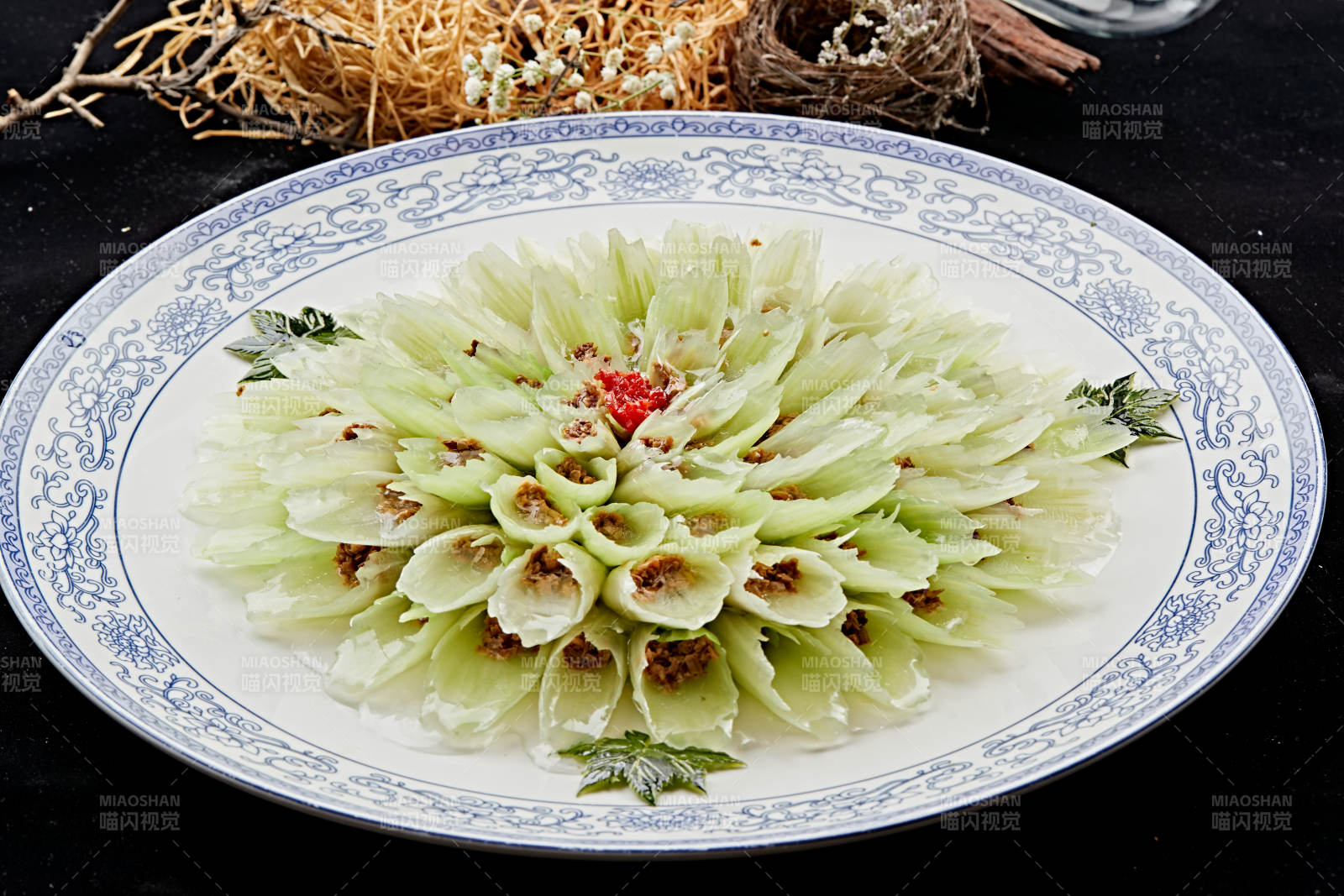 花开富贵迎宾菜