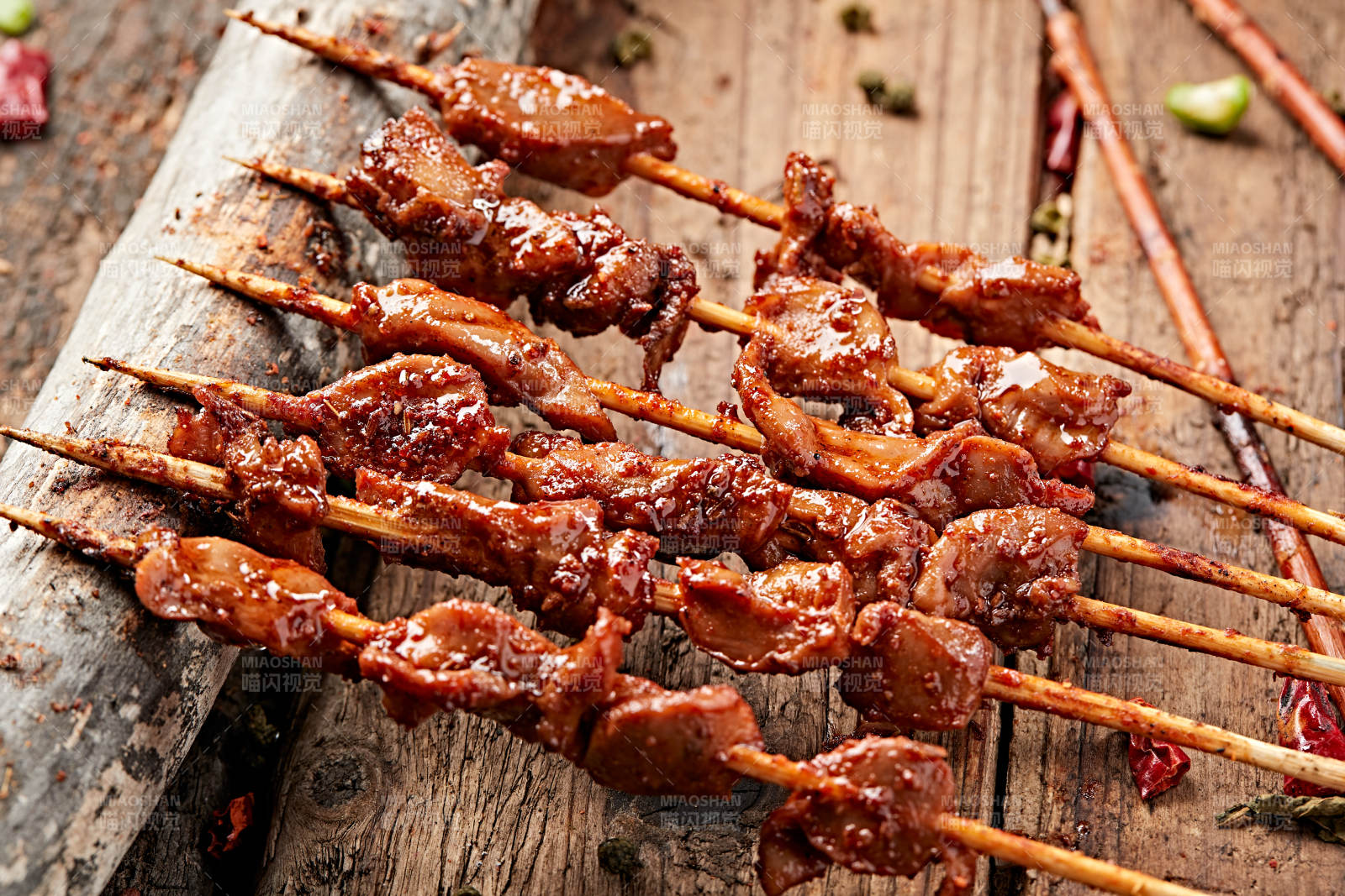 炭烤美味鸡胗子