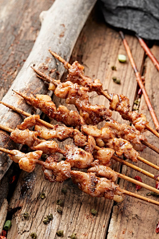 炭烤美味羊肉筋