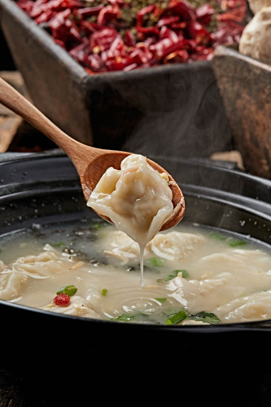 砂锅紫菜海米小馄饨