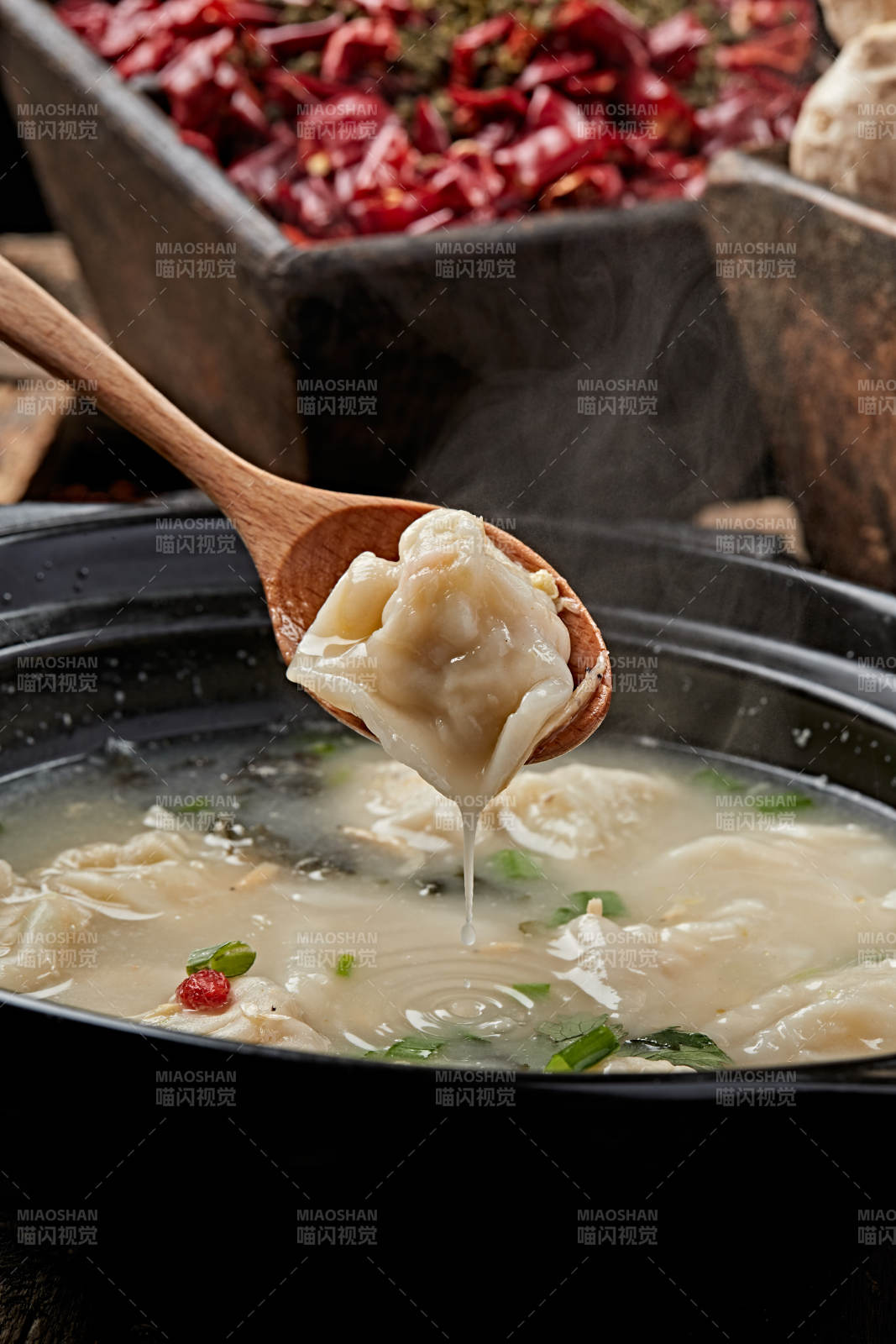 砂锅紫菜海米小馄饨