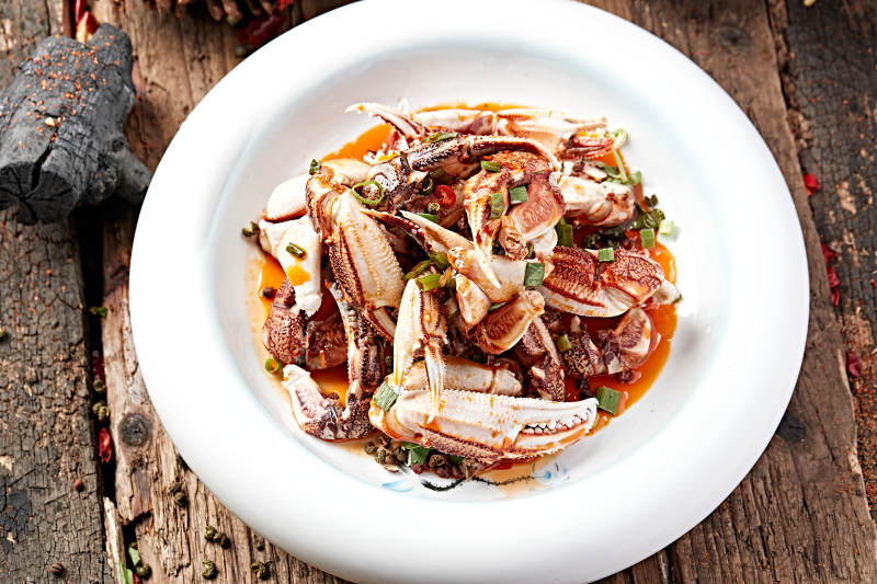 生淹小海鲜生淹蟹钳