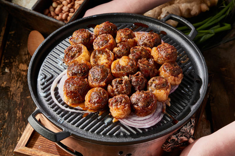 孜然铁板羊腰子