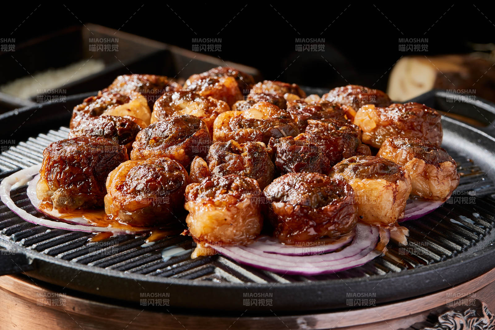 孜然铁板羊腰子