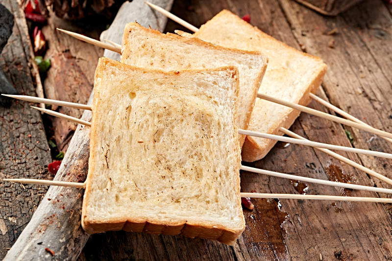 炭烤全麦面包片