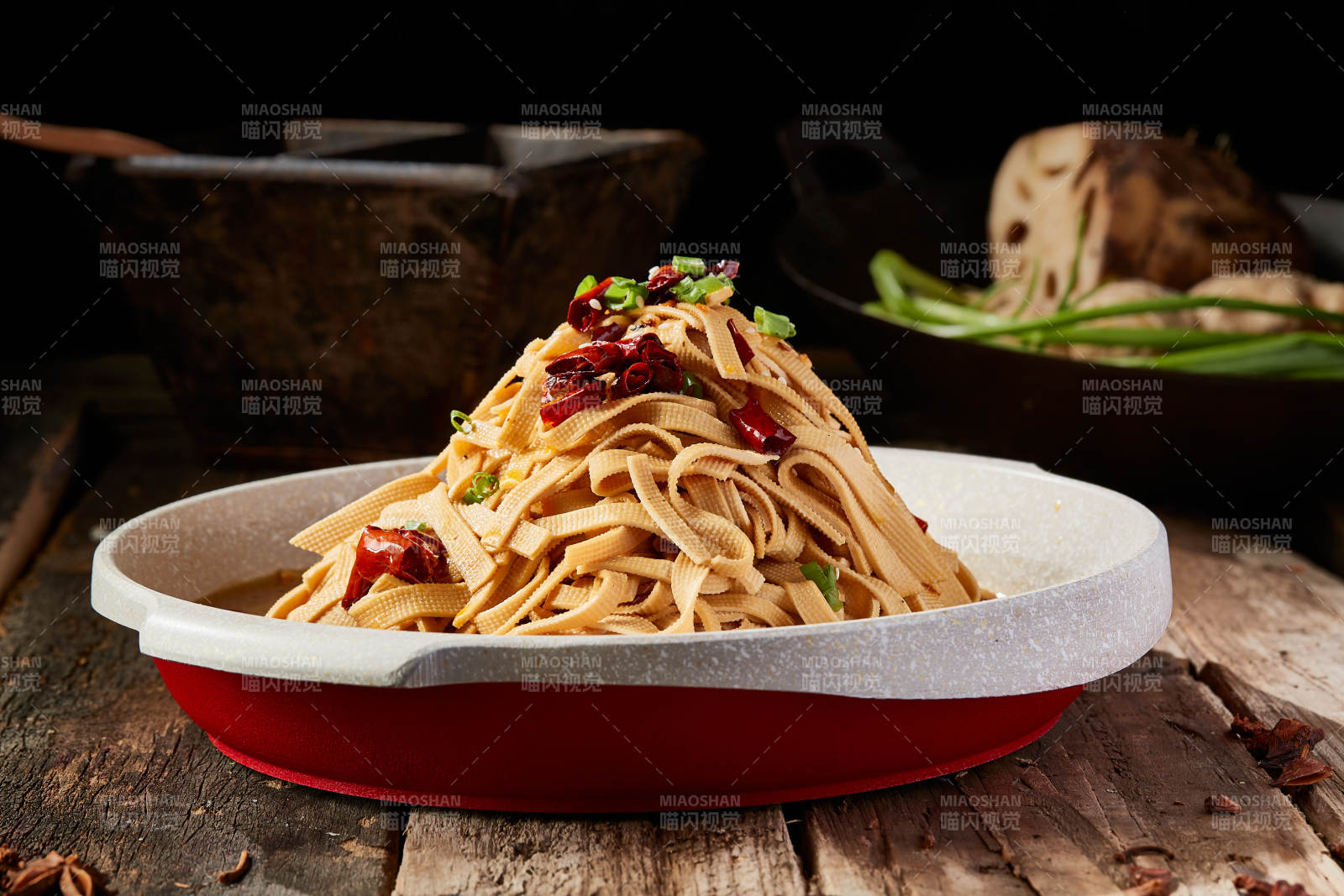 蔥香辣炒干豆腐絲