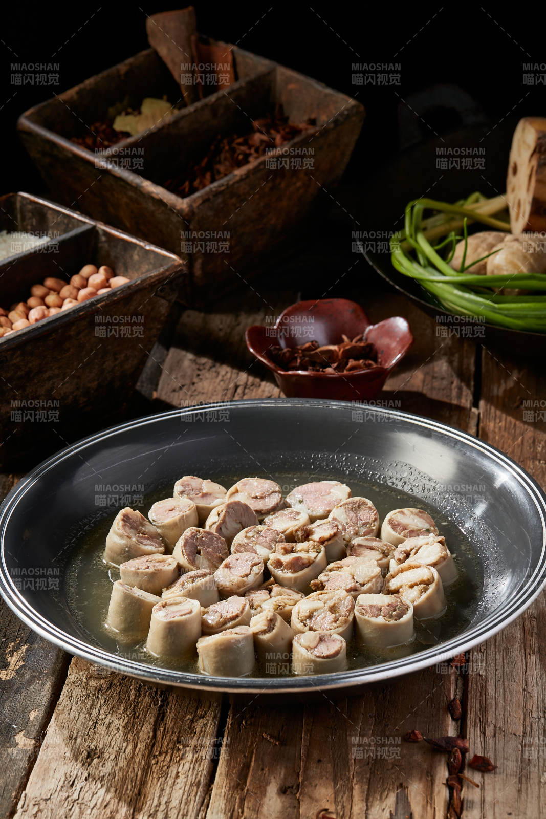 水煮传统蒙餐羊肉肠