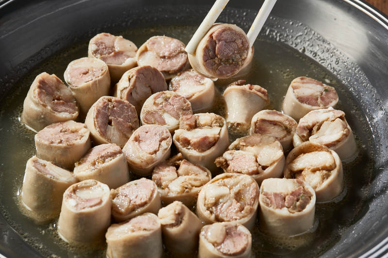 水煮传统蒙餐羊肉肠