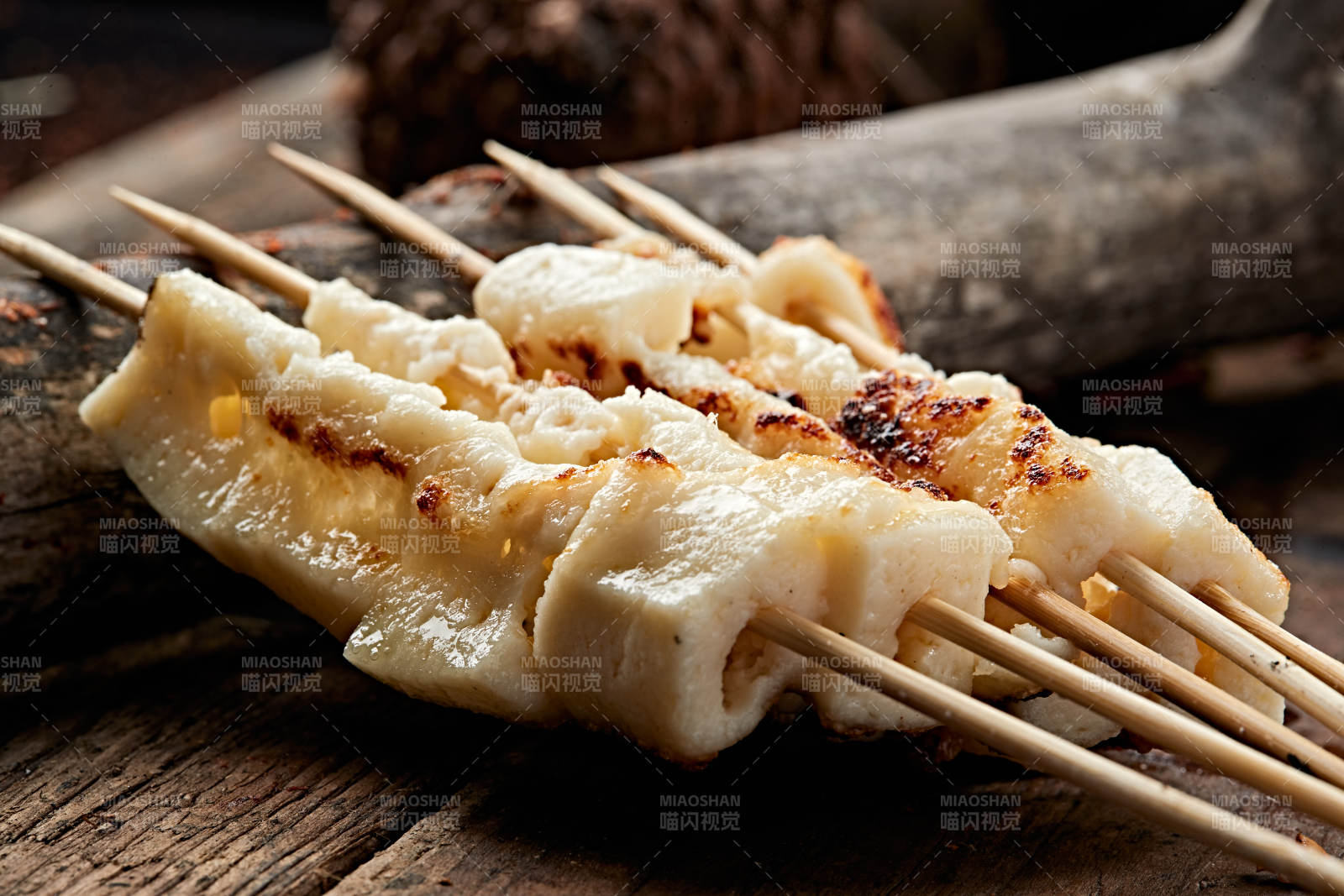 炭烤蒙族鮮奶豆腐