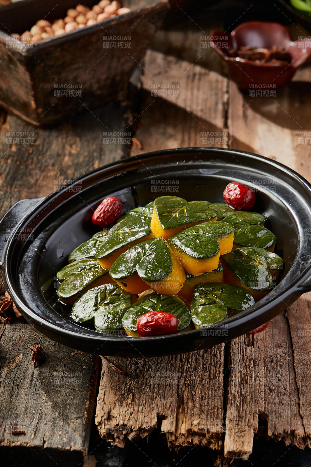 砂锅红枣蜂蜜焗南瓜