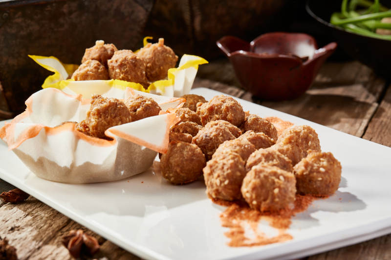 干炸香酥小丸子