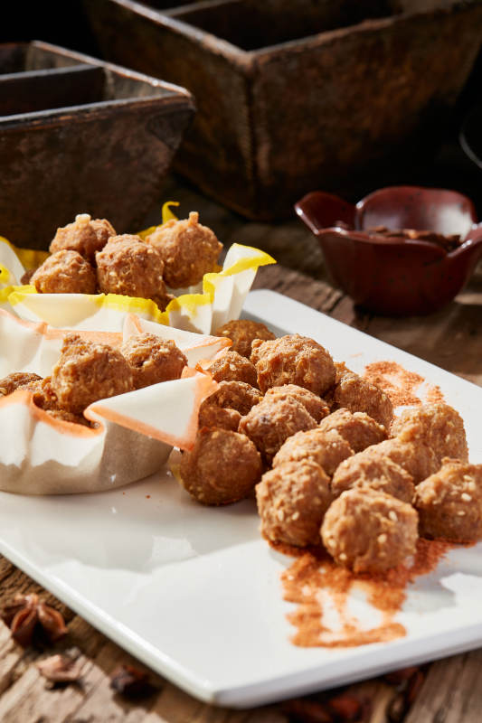 干炸香酥小丸子