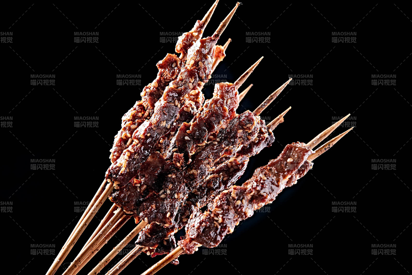 炭烤麻辣牛肉串