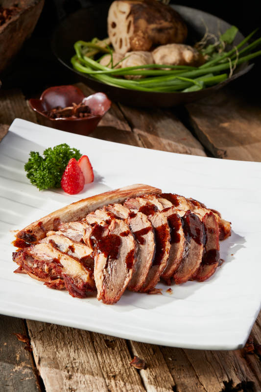 清炖浇汁牛肋条拆骨肉