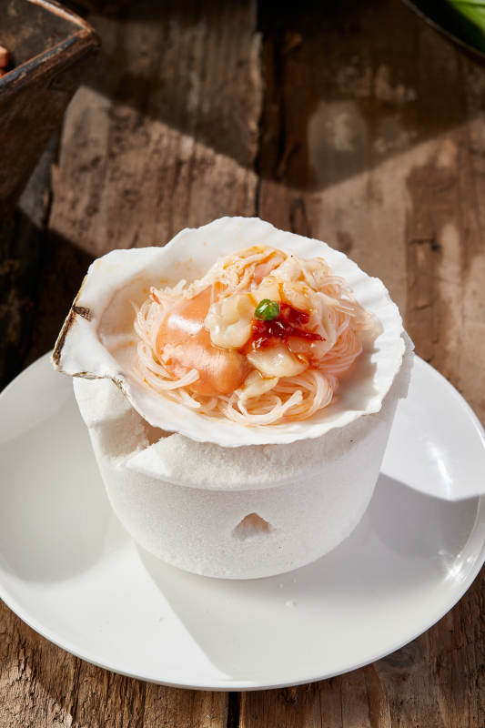 蒜蓉粉丝烤扇贝