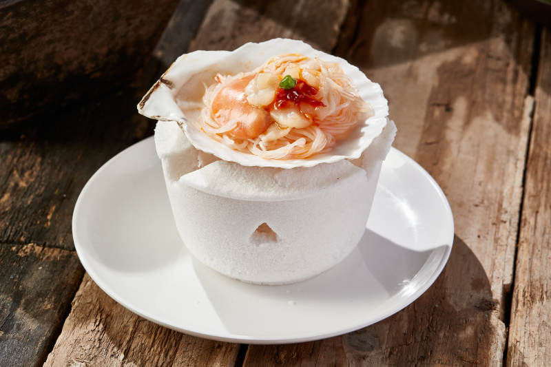 蒜蓉粉丝烤扇贝