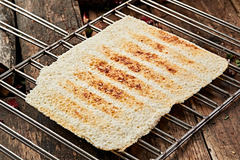 蒙族傳統(tǒng)炭烤奶皮子