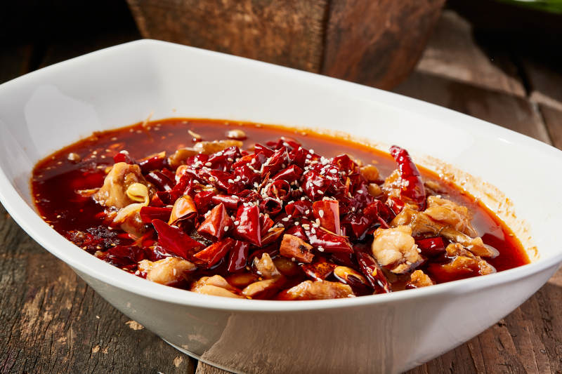 川味麻辣口水牛蛙