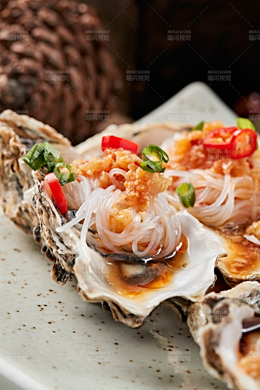 炭烤蒜蓉粉絲生蠔