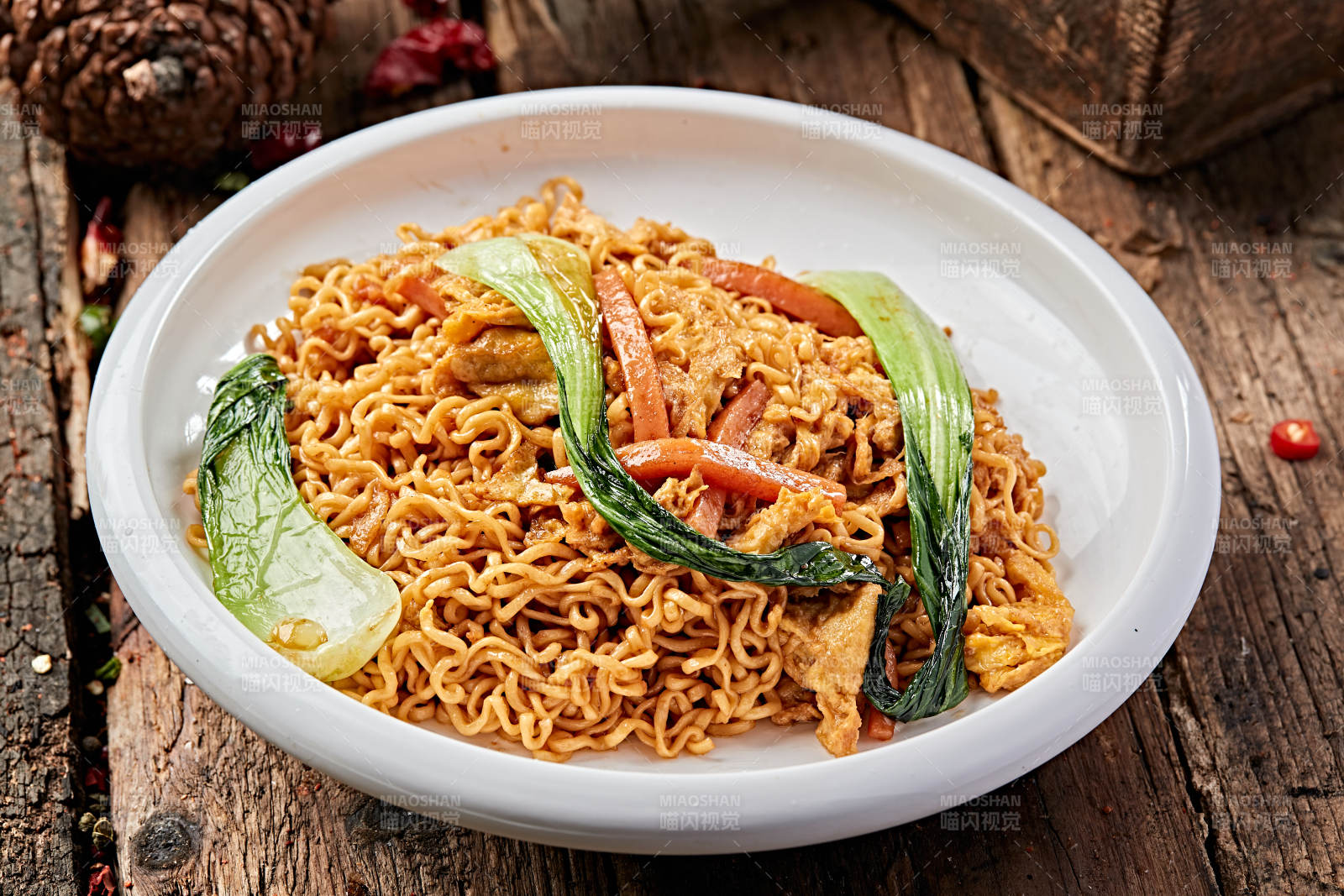 火腿醬炒方便面