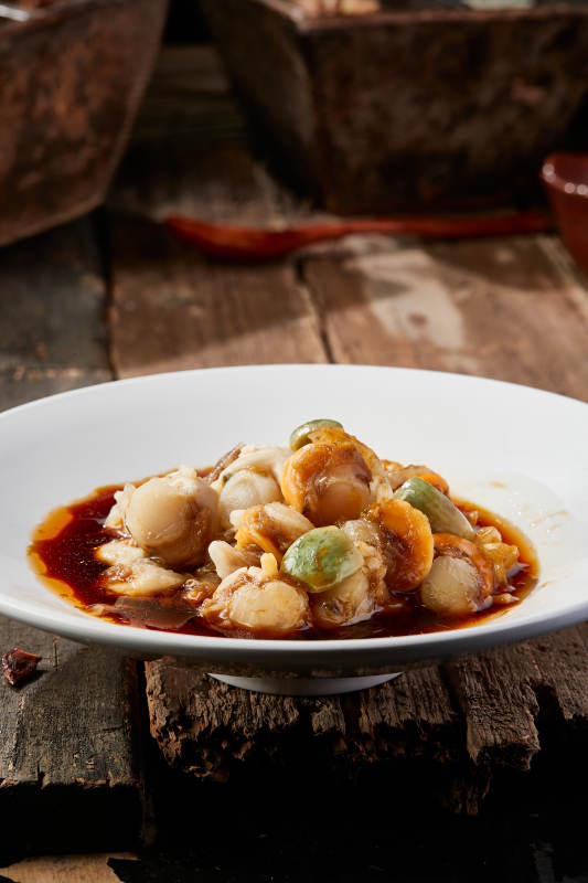 生淹小海鲜扇贝丁