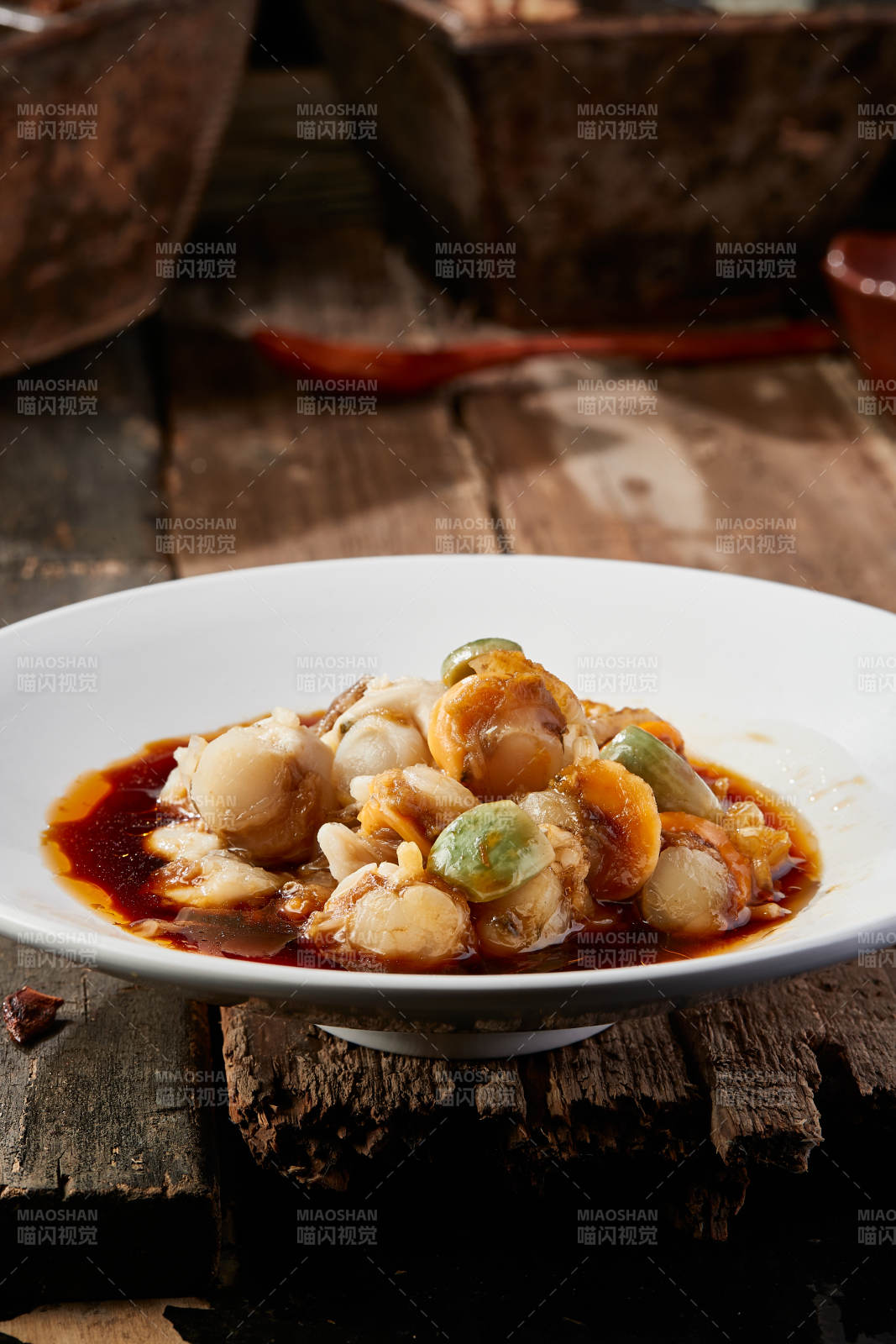 生淹小海鲜扇贝丁