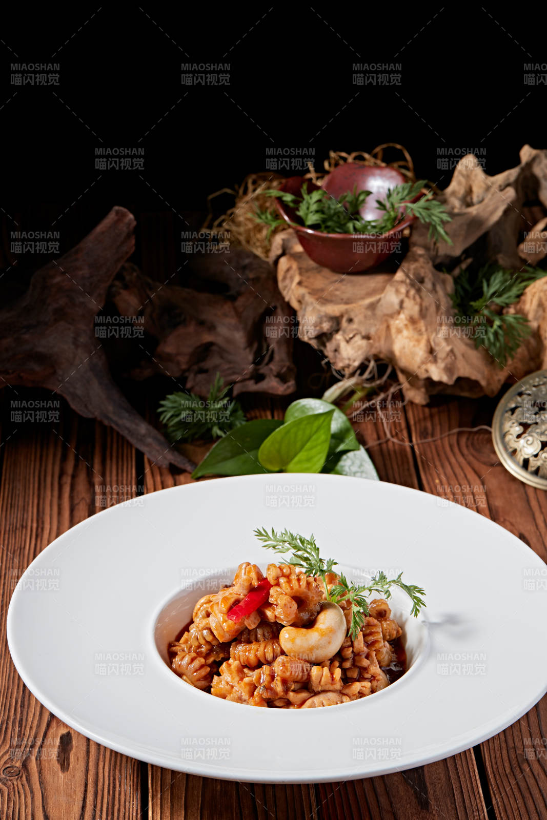 紅燒雞佛鹿鞭花