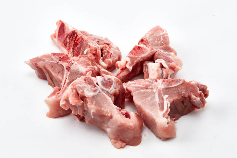 檢疫合格的屠宰生鮮豬肉