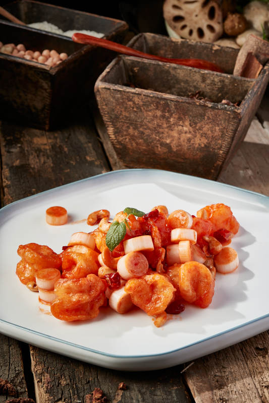 飘香宫保大虾球