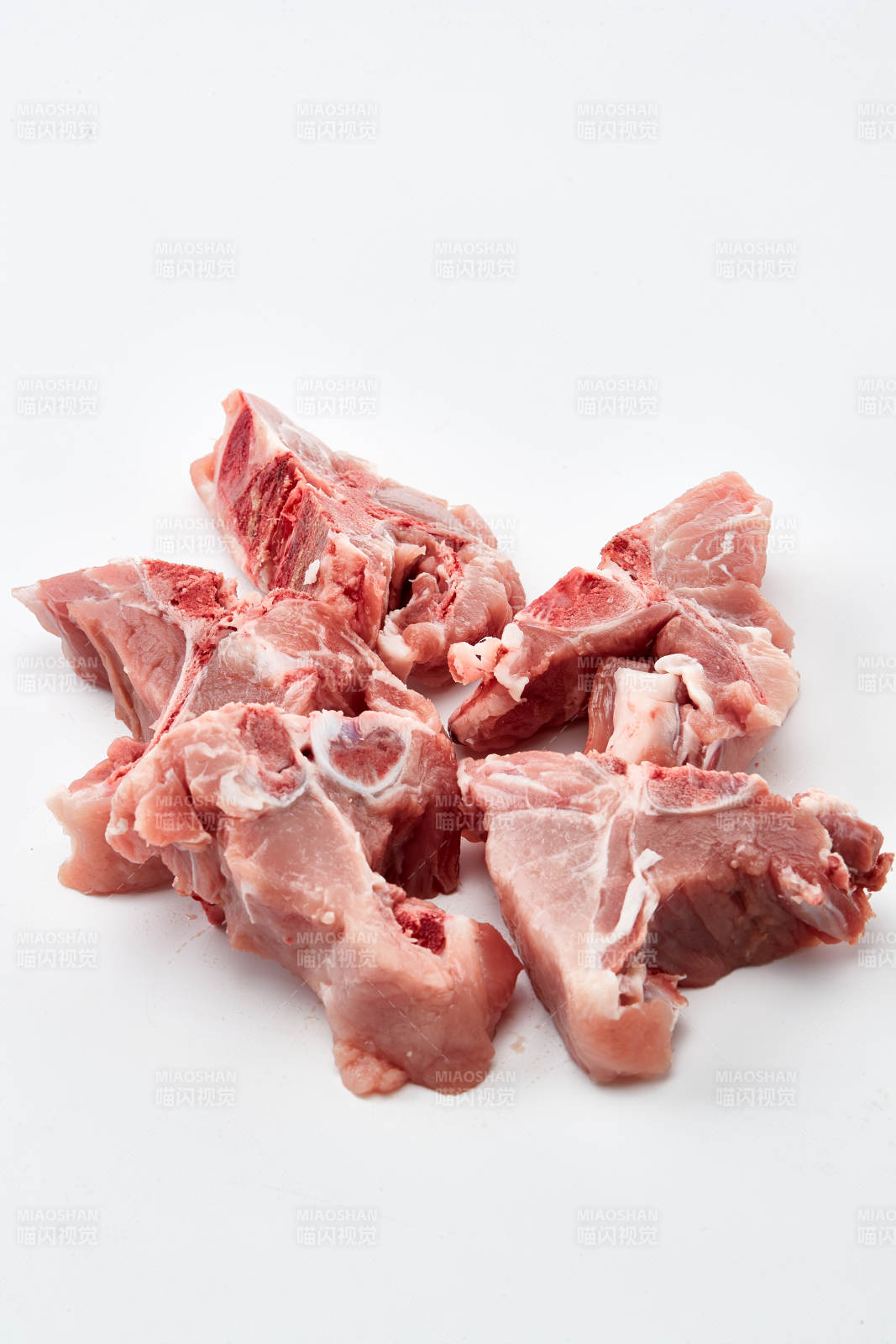 檢疫合格的屠宰生鮮豬肉