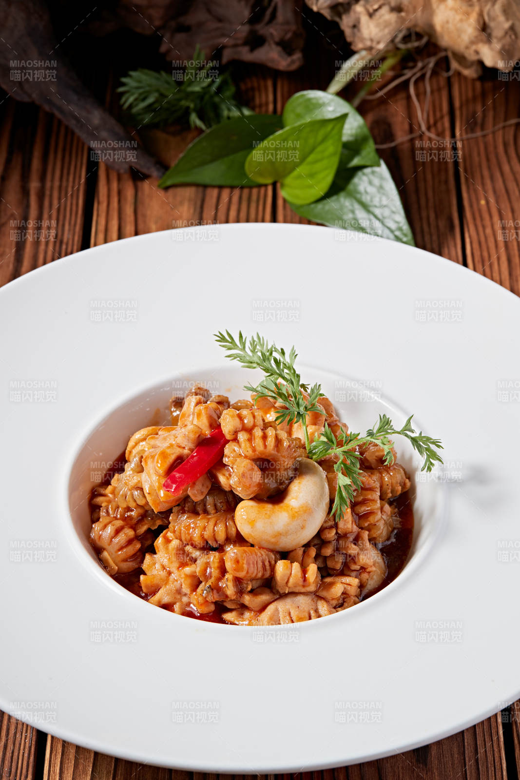 紅燒雞佛鹿鞭花