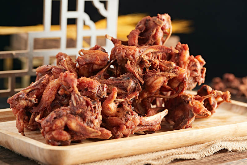 西餐油炸雞叉骨雞架