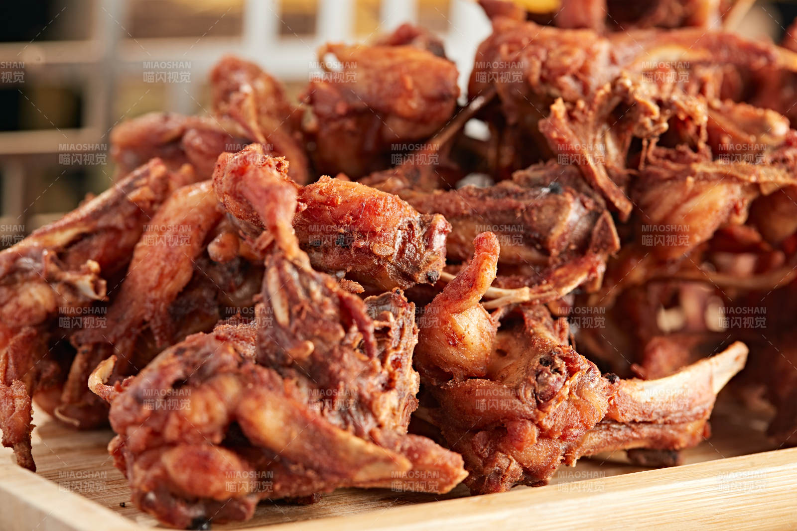 西餐油炸雞叉骨雞架