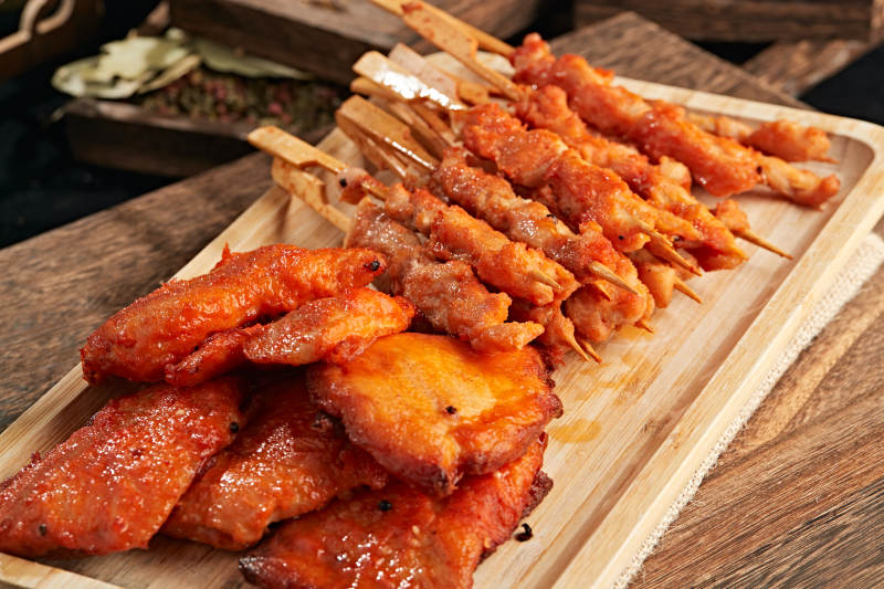 炸雞胸肉骨肉相連拼