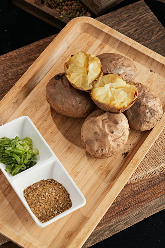 童年回忆小吃烤土豆烤山药