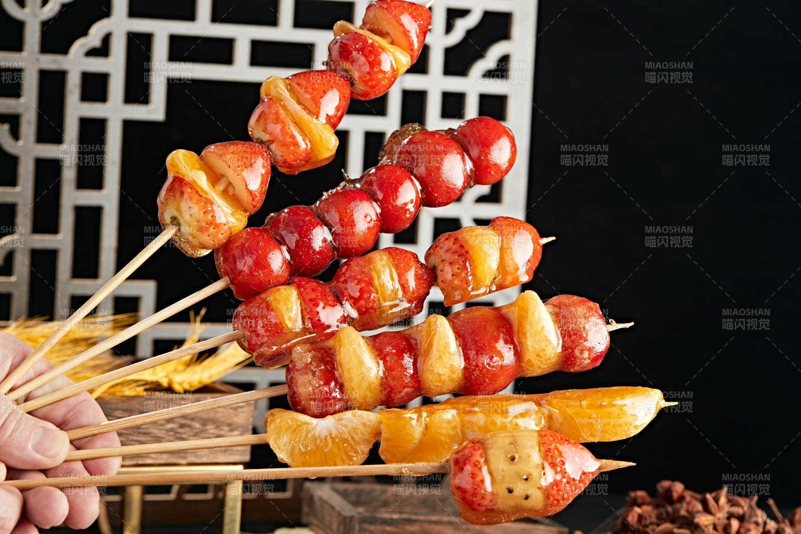 美味水果冰糖葫芦