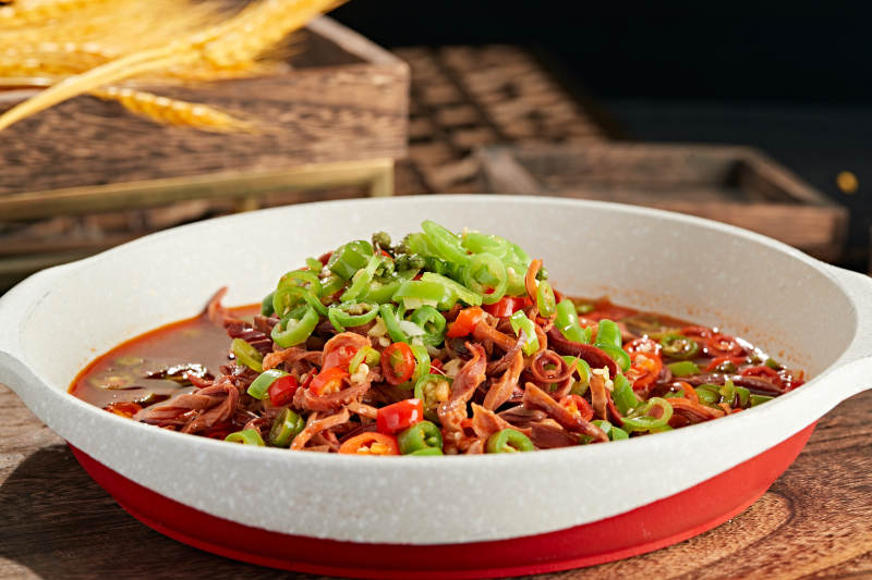 湘味红油猪肚丝