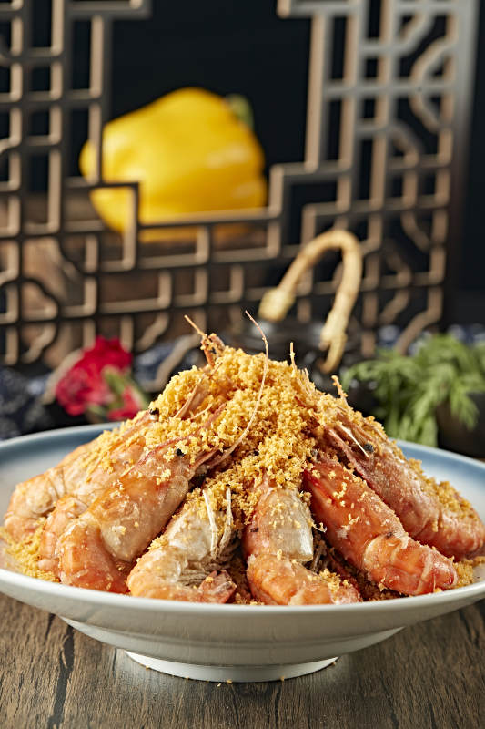 避风塘香炸罗氏虾