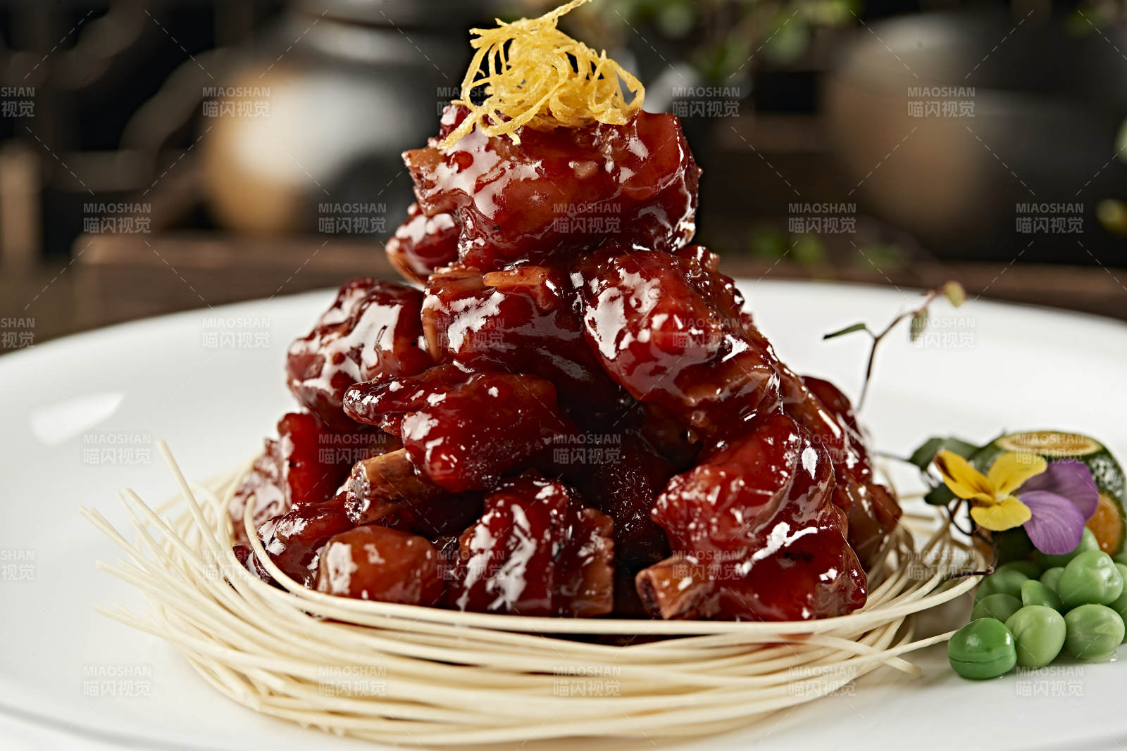 焦糖蜜香糖醋小排