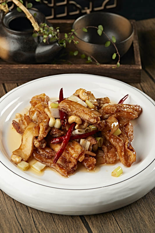 宫保糖醋脱骨带鱼杏鲍菇