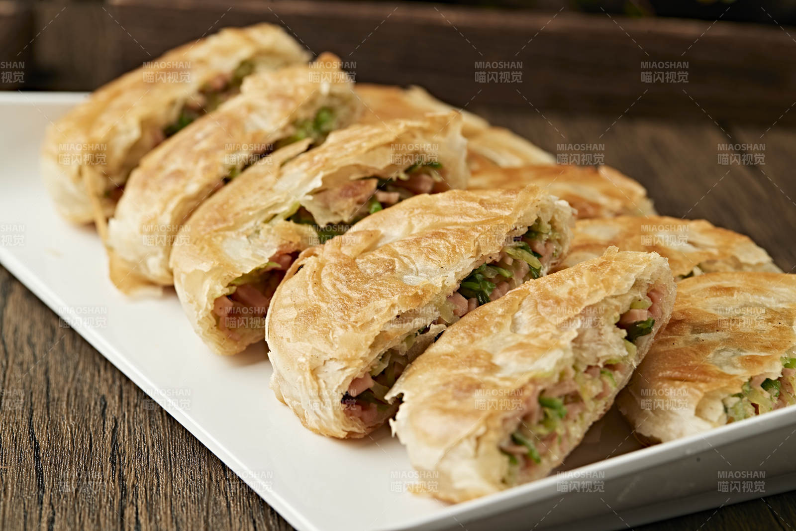 火腿青蘿卜絲餡烙餅