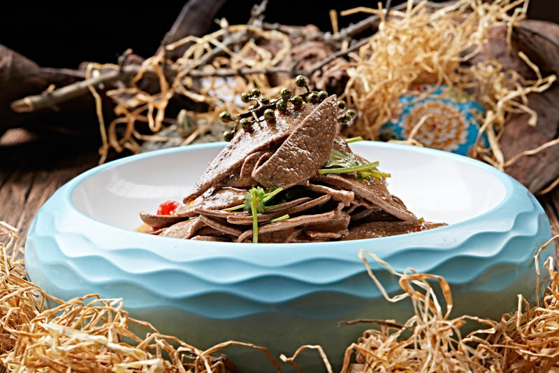 椒麻湘味熘肝尖