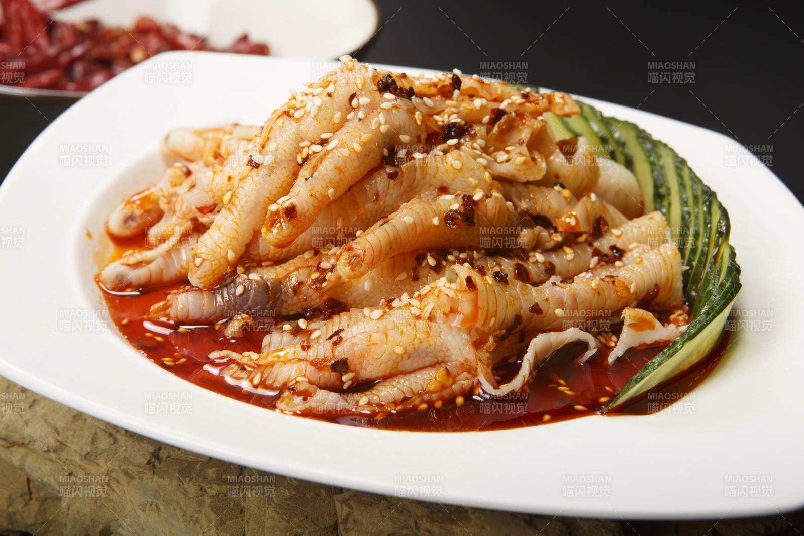 酸辣脫骨鳳爪-攝影圖