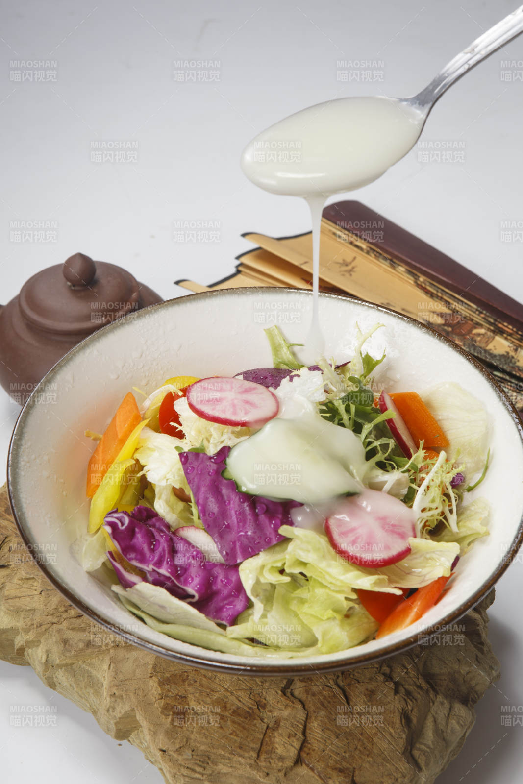 炼乳时蔬大拌菜