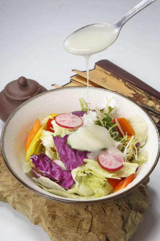 炼乳时蔬大拌菜