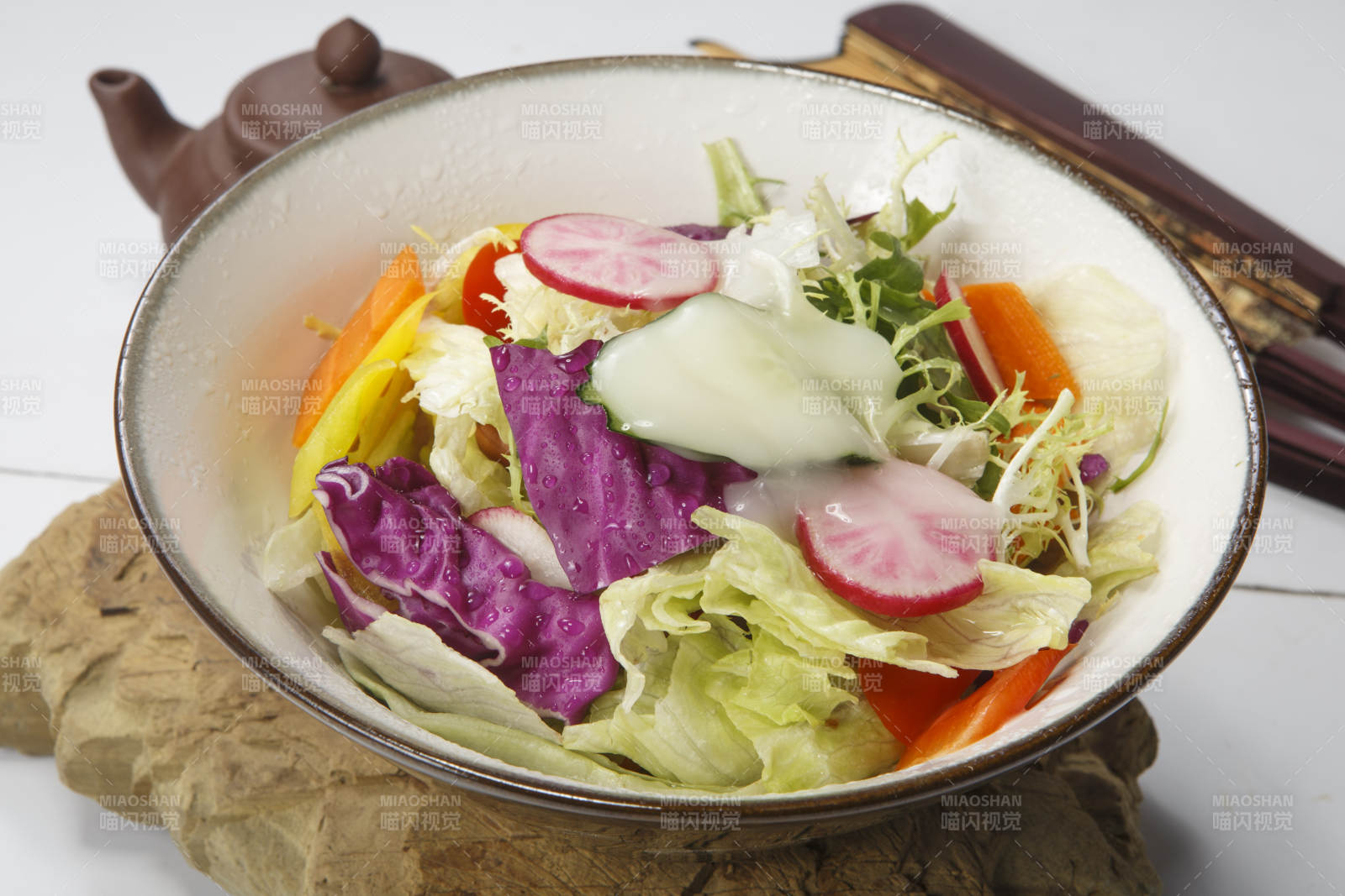 炼乳时蔬大拌菜