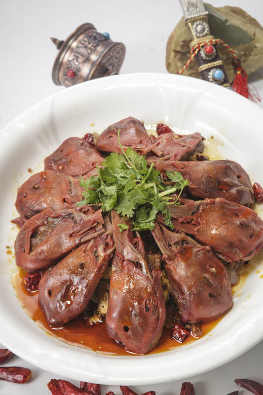 香锅辣鸭头