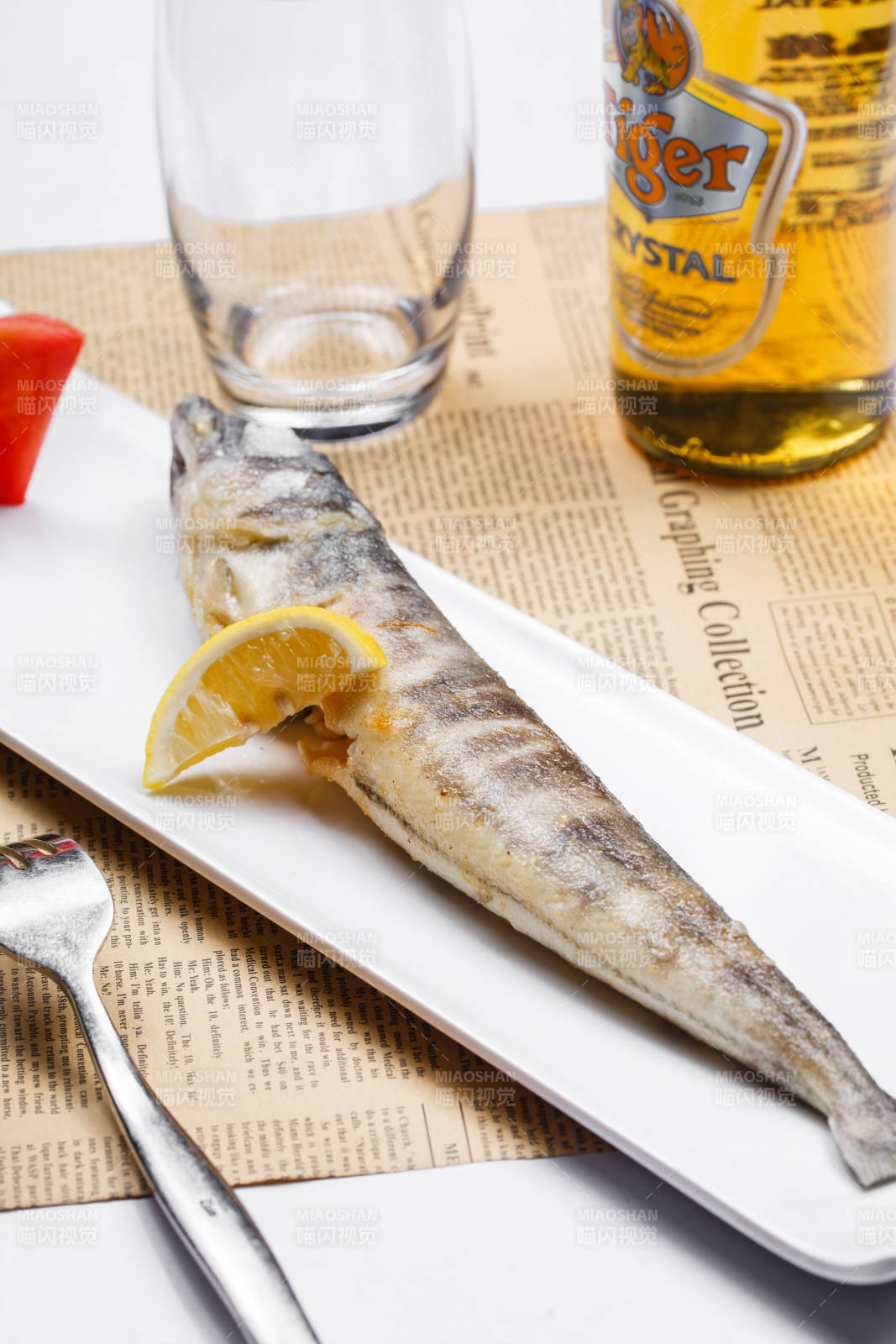 日式鐵板煎青魚-攝影圖