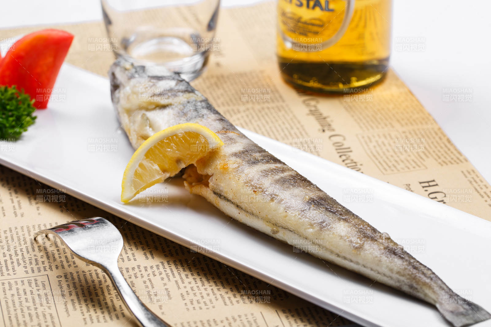 日式鐵板煎青魚-攝影圖